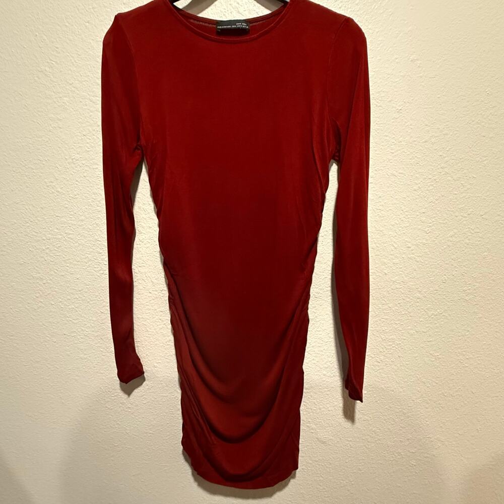Zara W&B red dress size M